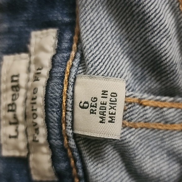 Host Pick! L.L. Bean Favorite Fit Straight Leg Jeans - Picture 4 of 5